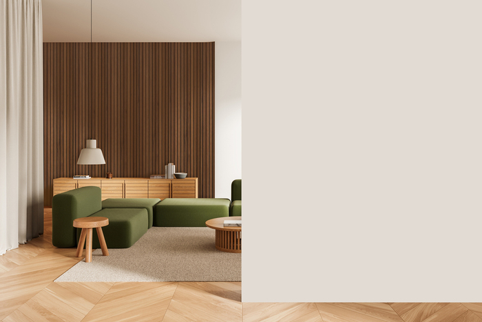 Deco Spilepanel Walnut 12 x 600 x 2400 mm
